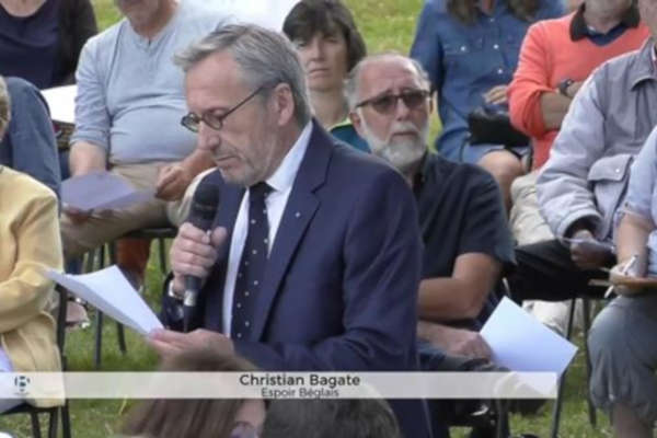 Discours de Christian BAGATE Conseil du 04.07.20
