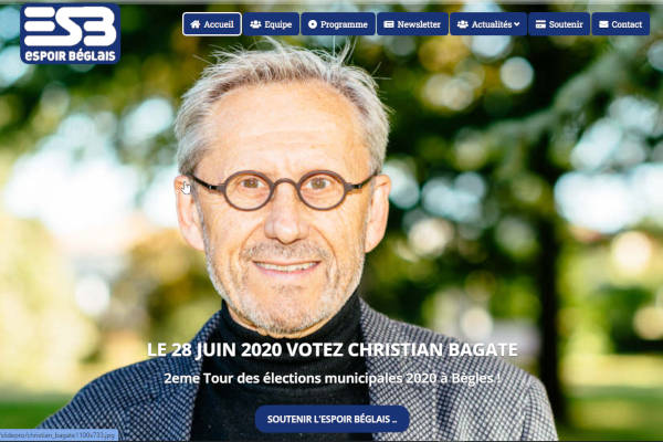 Notre site de campagne ...